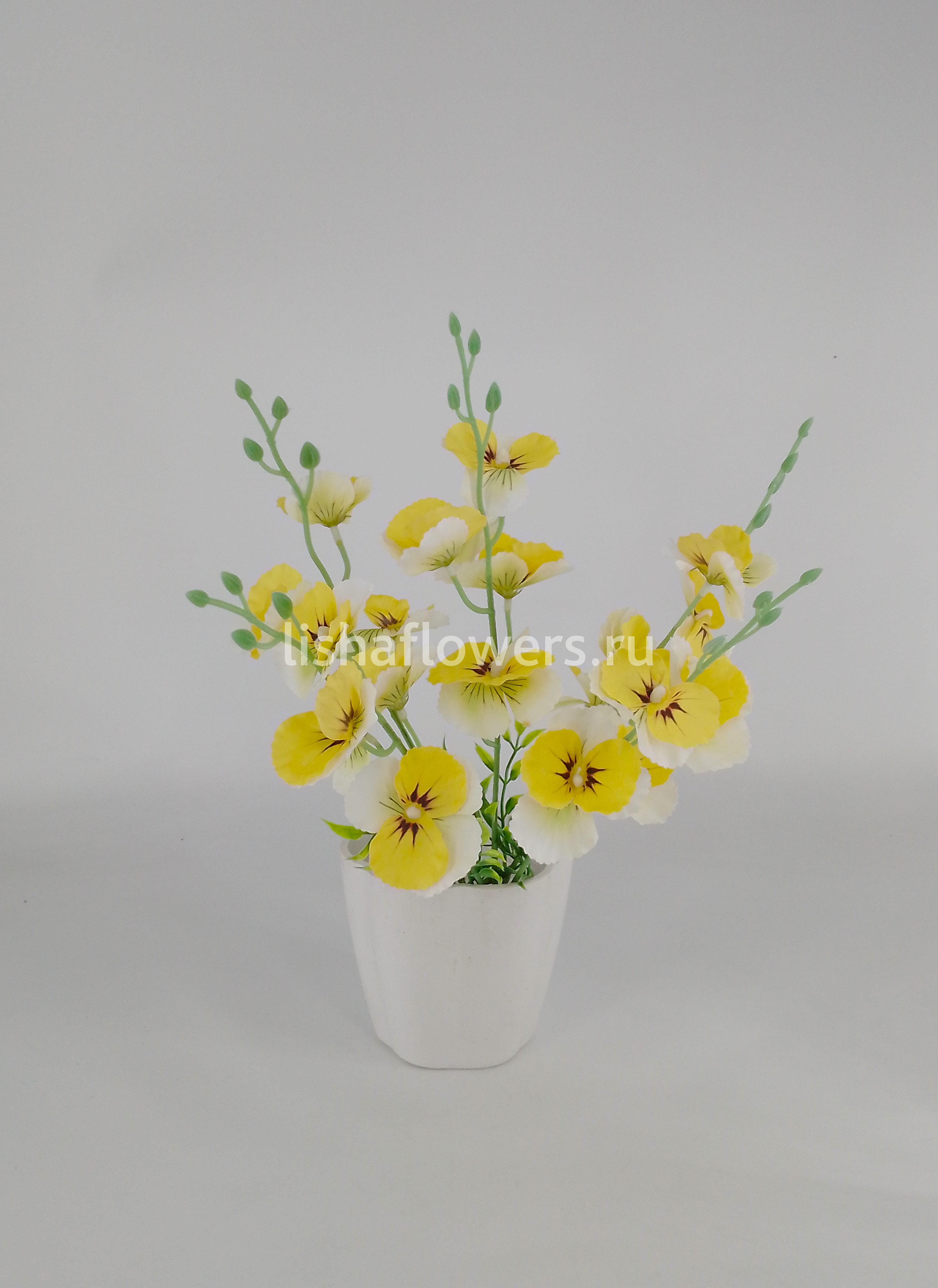 Букет анютины глазки 5в 20г 45см. Арт.2298